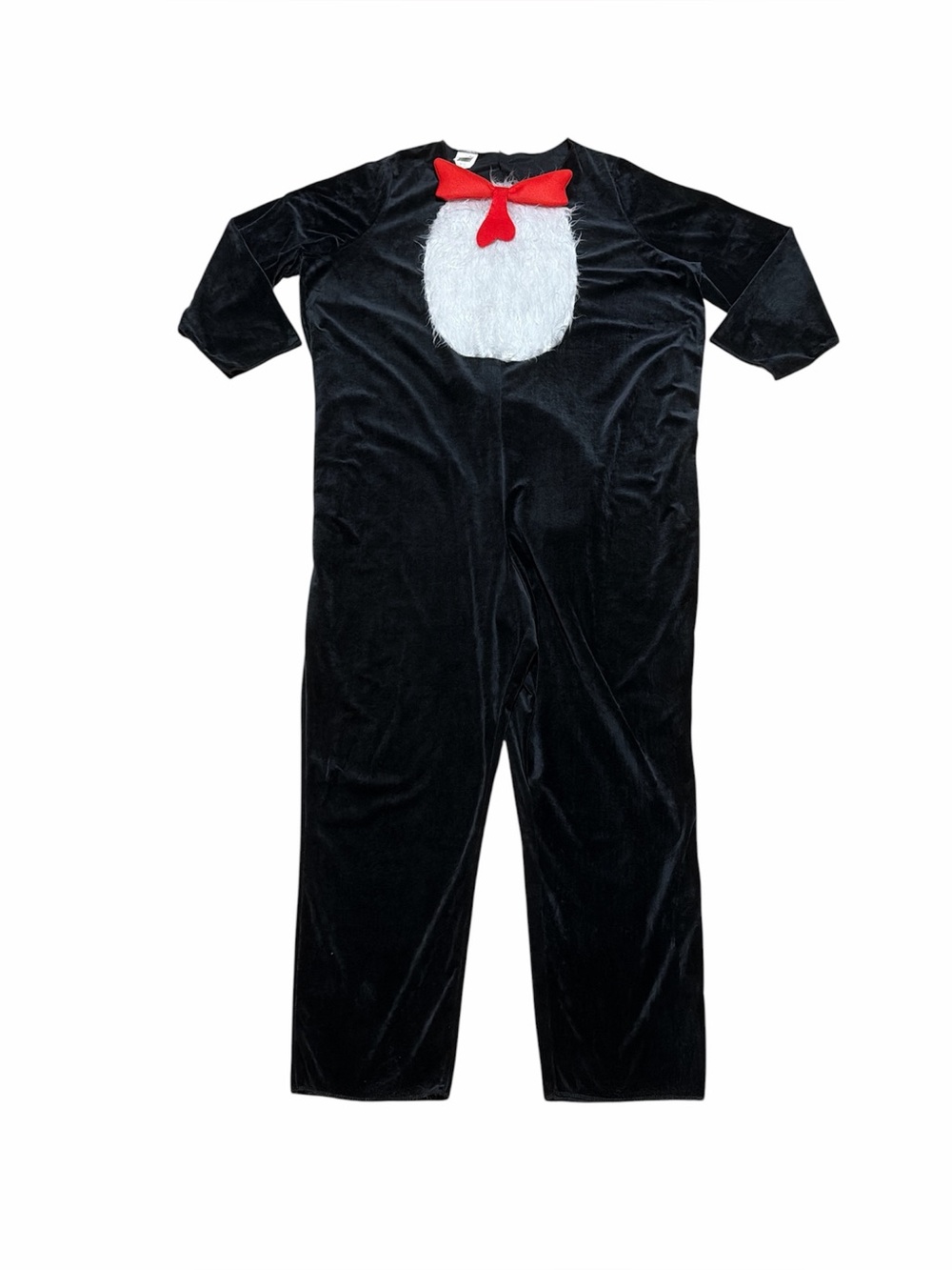 Dr. Seuss The Cat in the Hat Costume Jumpsuit Adult 4XL Plus Size Halloween